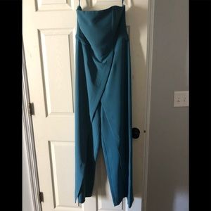 COPY - NWT WHBM Strapless Split-leg Jumpsuit